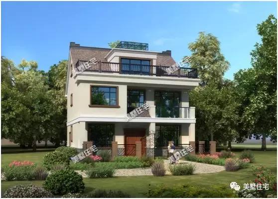 10套三層鄉(xiāng)村別墅設(shè)計圖，30多萬就能蓋好，趕緊選購吧！