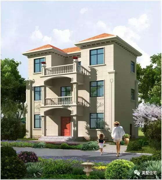 10套三層鄉(xiāng)村別墅設(shè)計圖，30多萬就能蓋好，趕緊選購吧！