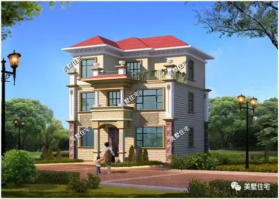 10套三層鄉(xiāng)村別墅設(shè)計圖，30多萬就能蓋好，趕緊選購吧！