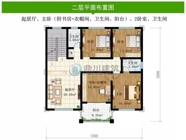 氣派又精致鄉(xiāng)村別墅設(shè)計(jì)圖，三層大氣美觀，農(nóng)村建好回頭率超高