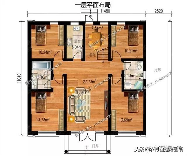 5款一層新農(nóng)村自建房，10到20萬(wàn)不等，你看中哪款了