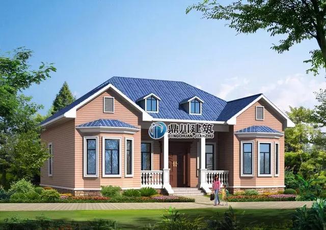 幾款一層農(nóng)村自建房屋設(shè)計(jì)圖推薦，看布局都超喜歡第1套，13萬(wàn)可建