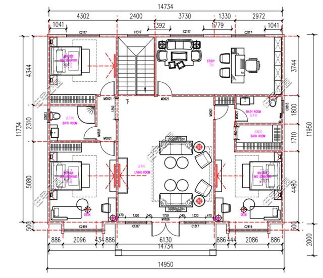 河北農(nóng)村這套54萬新中式小院設(shè)計圖，居然是輕鋼結(jié)構(gòu)？