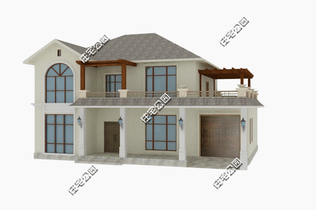 二層小洋樓設(shè)計(jì)圖，簡歐風(fēng)格深入人心，這樣的房子才稱之為別墅