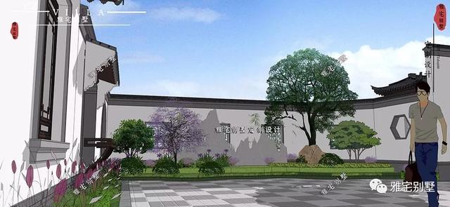 兩層唯美新中式別墅設計圖推薦，錯落有致，盡顯江南小情調(diào)