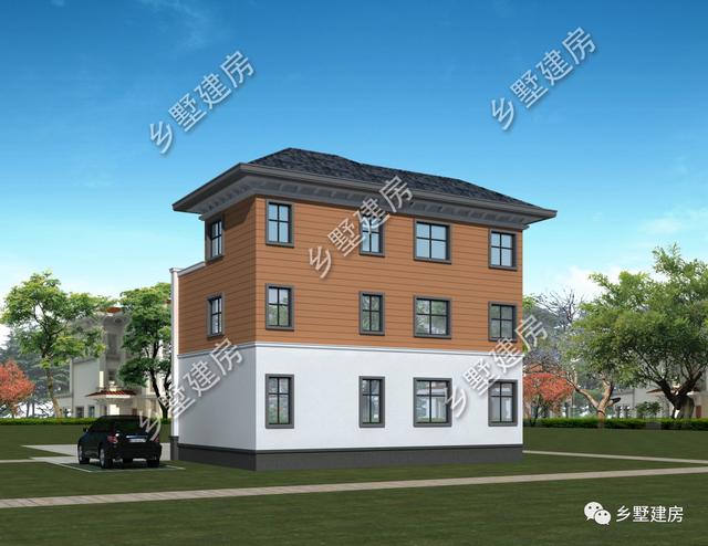 這款12X9米的小別墅設(shè)計(jì)圖實(shí)在太美了！茶室+雙露臺(tái)完美設(shè)計(jì)！