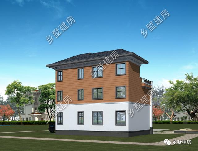 這款12X9米的小別墅設(shè)計(jì)圖實(shí)在太美了！茶室+雙露臺(tái)完美設(shè)計(jì)！