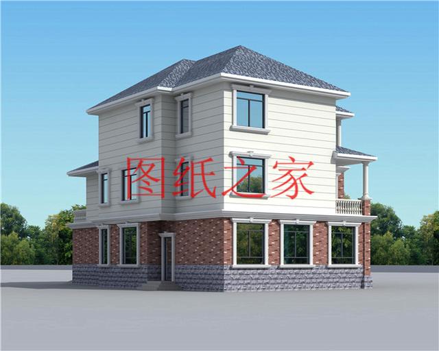 200平米的三層別墅設(shè)計圖推薦，兩種戶型，造價50萬左右！