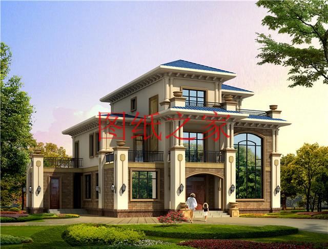 200平米的三層別墅設(shè)計圖推薦，兩種戶型，造價50萬左右！