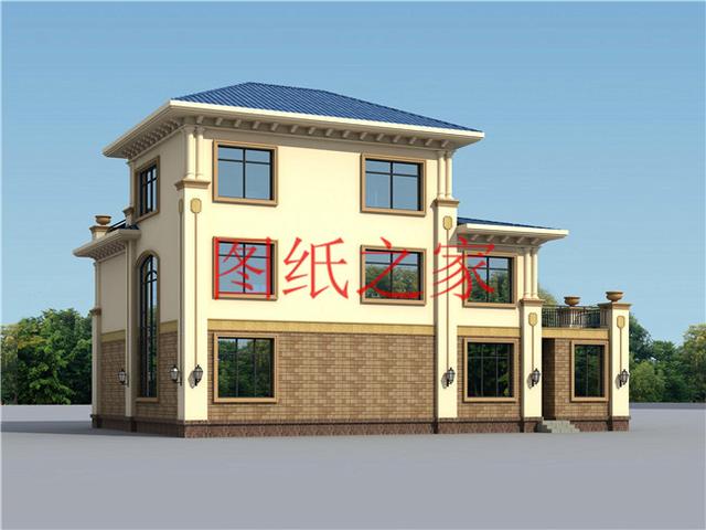 200平米的三層別墅設(shè)計圖推薦，兩種戶型，造價50萬左右！