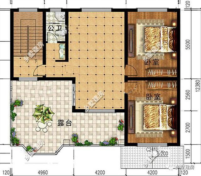 舒適優(yōu)雅的三層洋房設(shè)計(jì)圖，美如仙境，最好的一切給最愛的家人！
