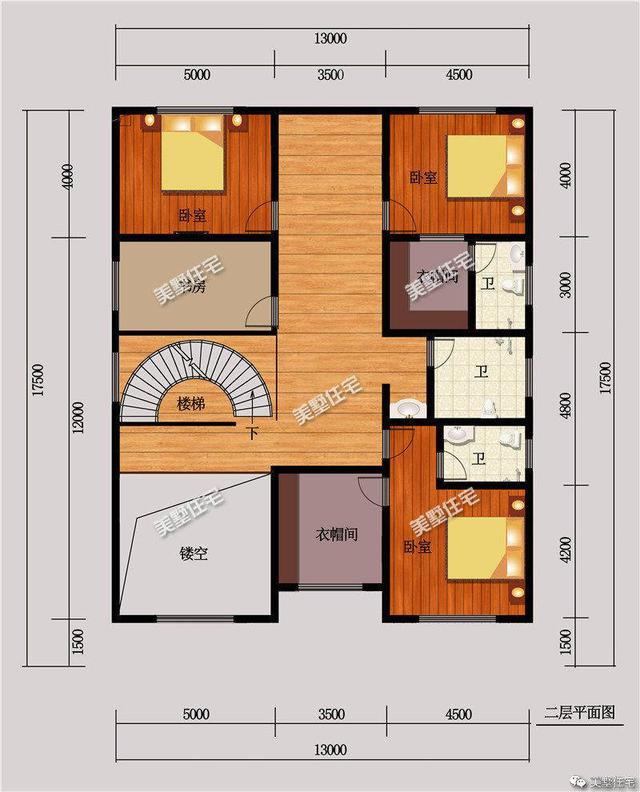 二層自建房設(shè)計圖，造價低，戶型好，哪款最實用