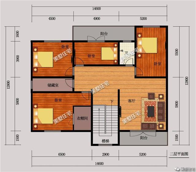 二層自建房設(shè)計圖，造價低，戶型好，哪款最實用