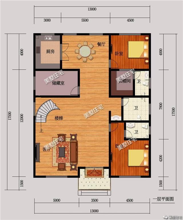 二層自建房設(shè)計圖，造價低，戶型好，哪款最實用