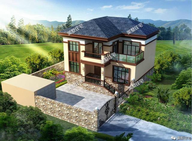 二層自建房設(shè)計圖，造價低，戶型好，哪款最實用