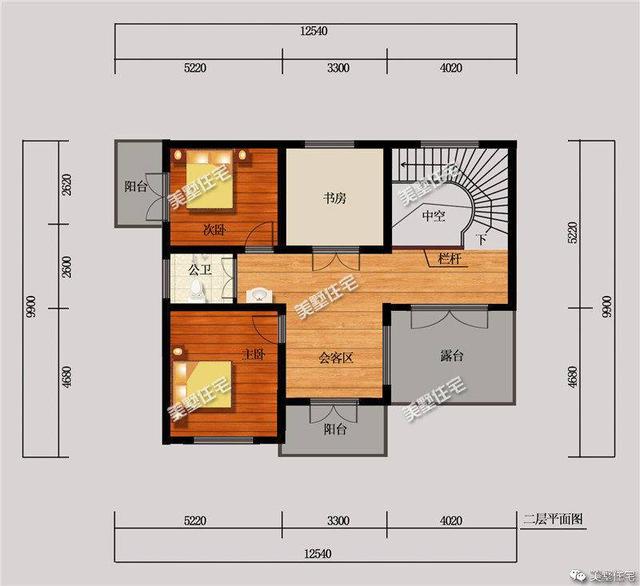 二層自建房設(shè)計圖，造價低，戶型好，哪款最實用