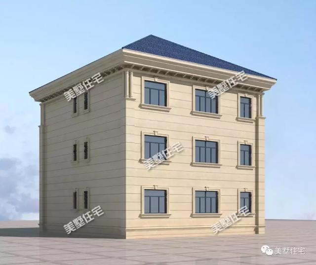 三層別墅設(shè)計(jì)圖方案，外觀優(yōu)美的7居室，過(guò)瀟灑的鄉(xiāng)村生活