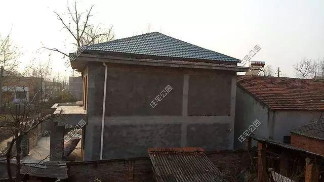 湖北農(nóng)村40萬自建2層框架別墅設(shè)計圖，包工價240每平。