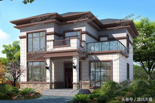 帶堂屋的小兩層別墅設(shè)計(jì)圖：精彩多多，總有一款能夠讓你滿意