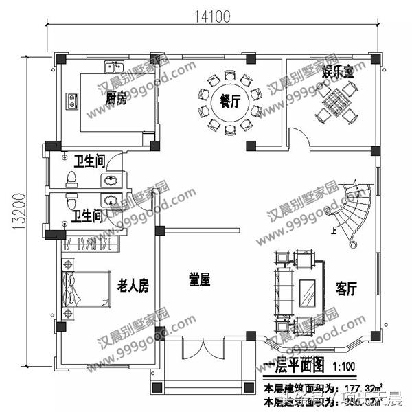 帶堂屋的小兩層別墅設(shè)計(jì)圖：精彩多多，總有一款能夠讓你滿意