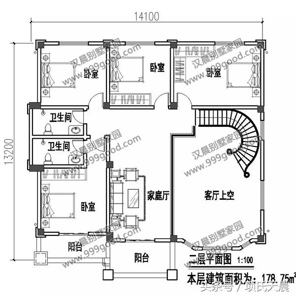 帶堂屋的小兩層別墅設(shè)計(jì)圖：精彩多多，總有一款能夠讓你滿意