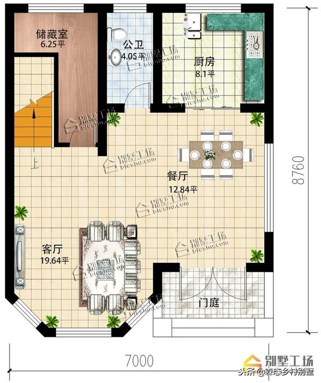 20萬(wàn)左右鄉(xiāng)村別墅設(shè)計(jì)圖，花小錢建好房，驚艷全村