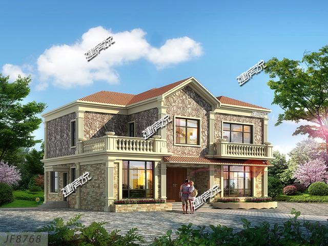 經(jīng)濟(jì)實(shí)用二層小別墅設(shè)計(jì)圖，造價(jià)只需30萬，太受歡迎了