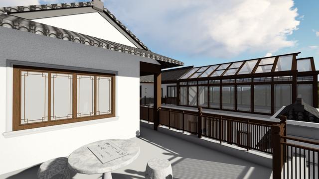 合院中式別墅設(shè)計(jì)圖，東方神韻之美，至高至上的境界