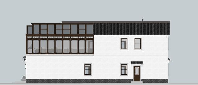 合院中式別墅設(shè)計(jì)圖，東方神韻之美，至高至上的境界