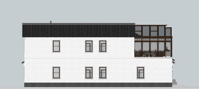 合院中式別墅設(shè)計(jì)圖，東方神韻之美，至高至上的境界