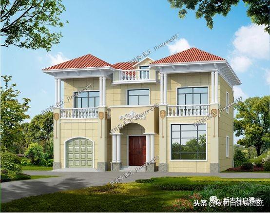 8套精品別墅設(shè)計圖 一層簡單大方 二層別墅最宜居