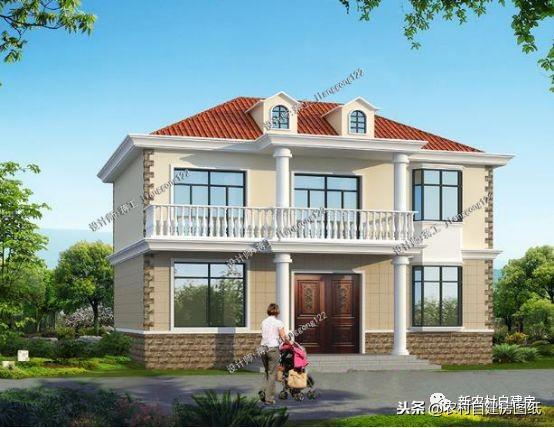 8套精品別墅設(shè)計圖 一層簡單大方 二層別墅最宜居