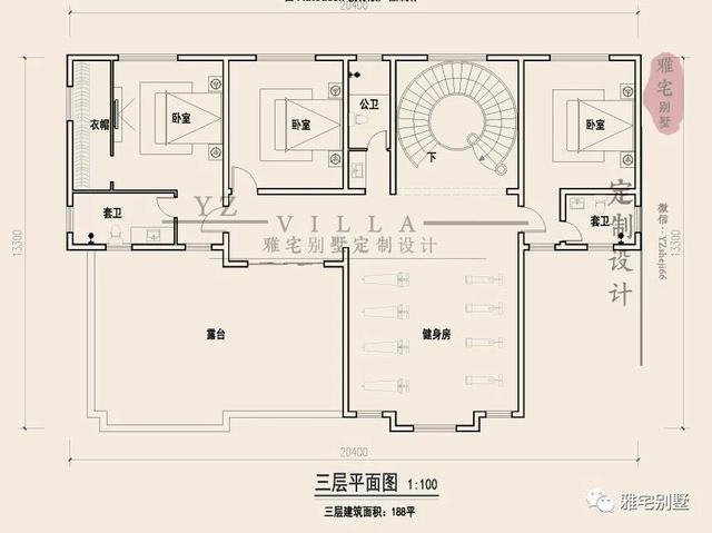 湖南三層歐式別墅設計圖，一套遠離城市喧囂的居家之所