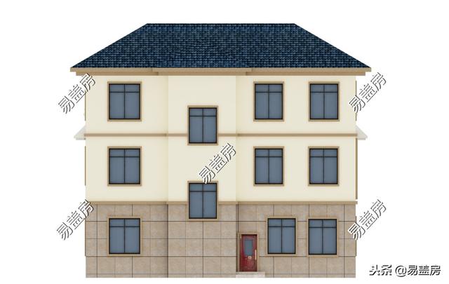 歐式別墅設(shè)計(jì)圖，家庭KTV配頂層露臺(tái)，生活享受引鄉(xiāng)親羨慕，造價(jià)60萬