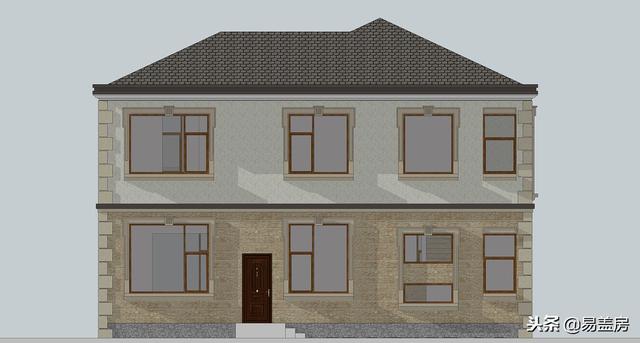 38萬鄉(xiāng)村別墅設(shè)計圖推薦，甘肅鋼結(jié)構(gòu)歐式小樓性價比十足，真漂亮