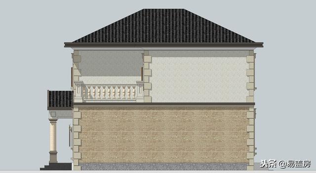 38萬鄉(xiāng)村別墅設(shè)計圖推薦，甘肅鋼結(jié)構(gòu)歐式小樓性價比十足，真漂亮