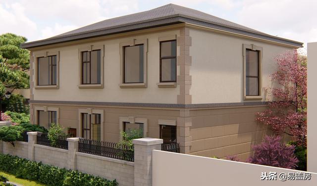 38萬鄉(xiāng)村別墅設(shè)計圖推薦，甘肅鋼結(jié)構(gòu)歐式小樓性價比十足，真漂亮