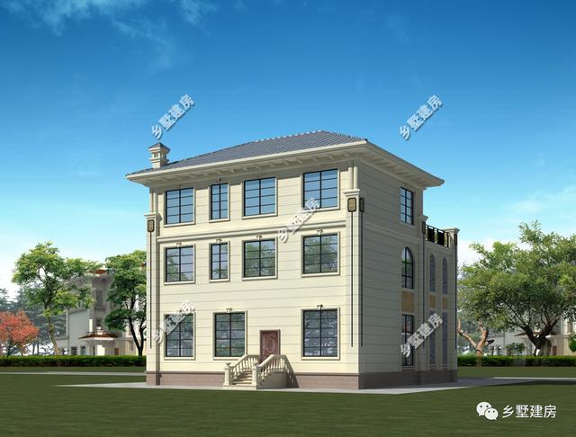 14X16米的農(nóng)村別墅設(shè)計圖，為了過年回家有面子，您的首選！