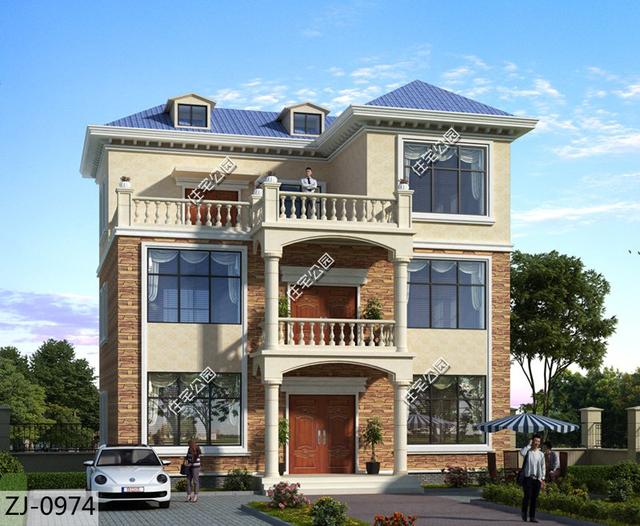 鄉(xiāng)村自建房設(shè)計(jì)圖，美觀大氣，但是有個(gè)很大的問(wèn)題你們不知道