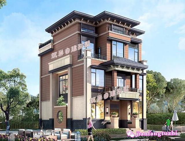 100平米以內(nèi)農(nóng)村四層小別墅設(shè)計圖，你的夢幻花園！