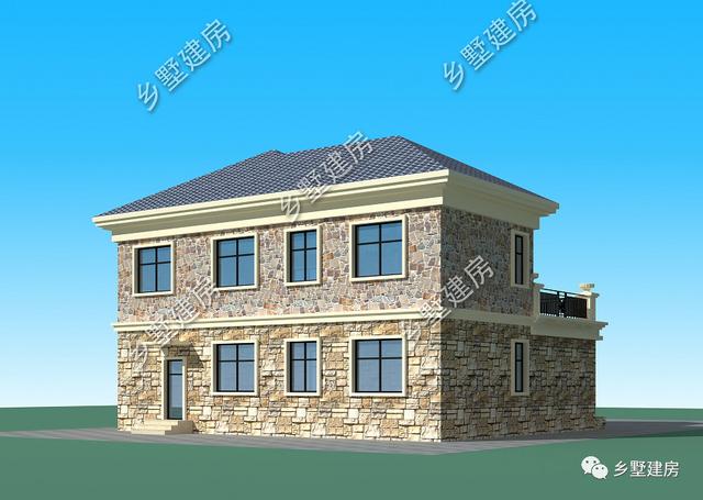 高檔次別墅設(shè)計(jì)圖，真真正正的農(nóng)村別墅爆款，十里八村的都想建！