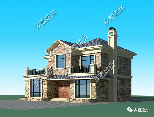 高檔次別墅設(shè)計(jì)圖，真真正正的農(nóng)村別墅爆款，十里八村的都想建！