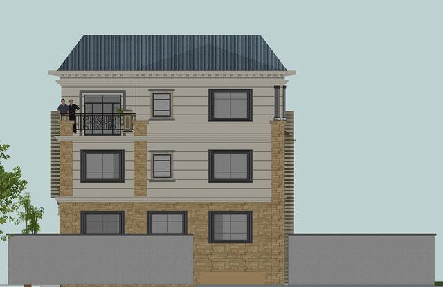 54萬360平方三層大氣別墅設(shè)計圖，室內(nèi)布局盡然都是業(yè)主想法