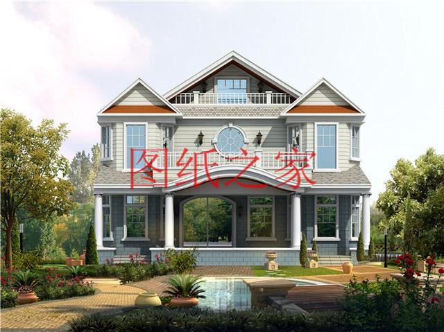 160平米的二層別墅設(shè)計圖，14X12米方正又實用，農(nóng)村建房的首選戶型！