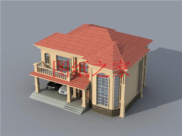 160平米的二層別墅設(shè)計圖，14X12米方正又實用，農(nóng)村建房的首選戶型！