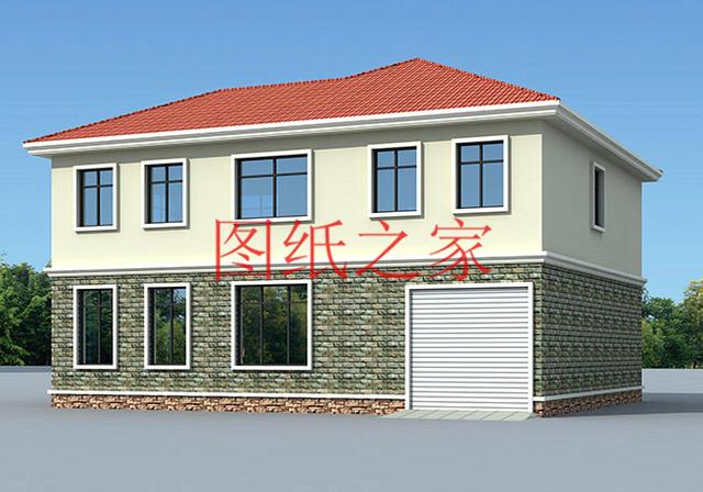 160平米的二層別墅設(shè)計圖，14X12米方正又實用，農(nóng)村建房的首選戶型！