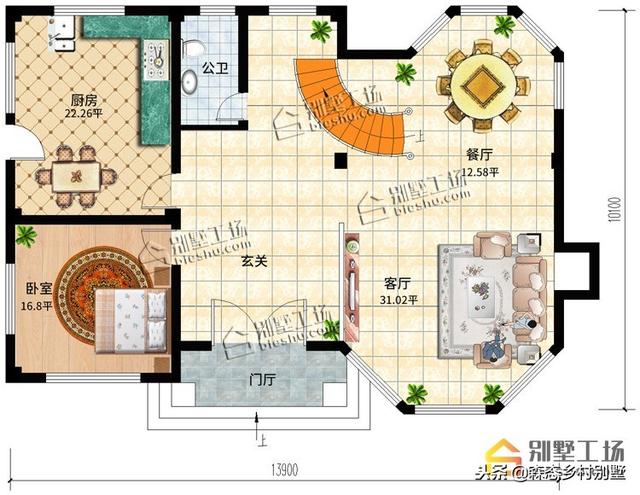 經(jīng)典農(nóng)村別墅設(shè)計(jì)圖紙，適合宅基地自建