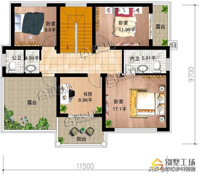 經(jīng)典農(nóng)村別墅設(shè)計(jì)圖紙，適合宅基地自建