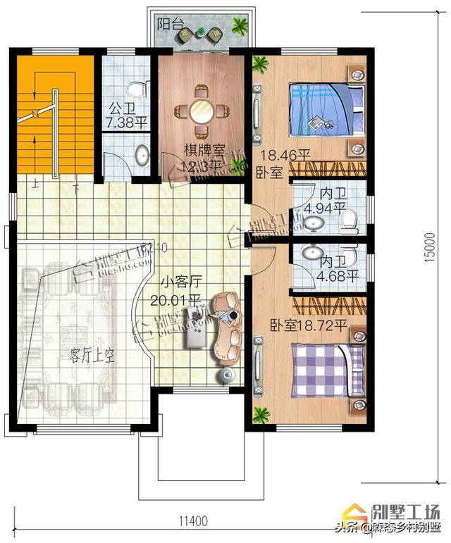 經(jīng)典農(nóng)村別墅設(shè)計(jì)圖紙，適合宅基地自建