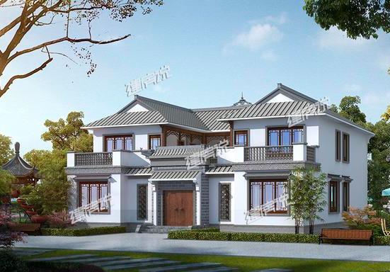 新款四合院設(shè)計圖，蓋棟中國最美四合院，生活快樂似神仙